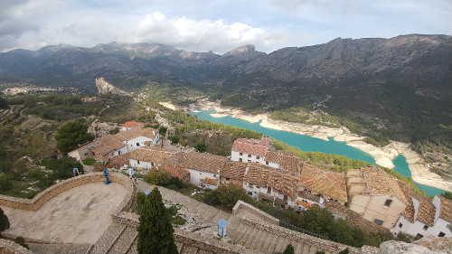 The reservoir below Guadalest